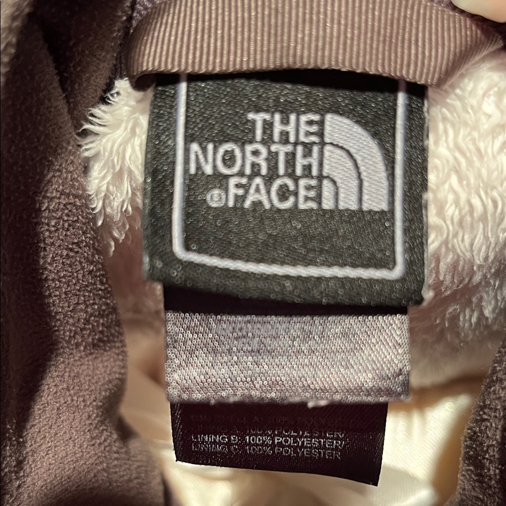 THE NORTH FACE Women's Plush Off-White Full-Zip Fleece Jacket Size XS/TP EUC - Picture 2 of 12